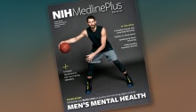 NBA star Kevin Love on the cover of the Fall 2019 issue of MedlinePlus Magazine